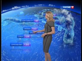 Елена Уткина - "Вести. Погода" (02.06.14)