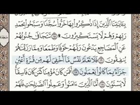 سورة السجدة الصفحة 416 الشيخ محمد صديق المنشاوي