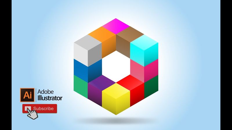 3D Logo Design Tutorial Adobe Illustrator