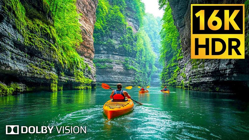 Experience Earth's Most Beautiful Landscapes in 16K HDR 120FPS Dolby Vision