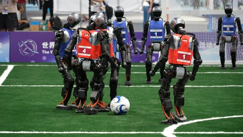 World's first humanoid robot games begin in China | AFP