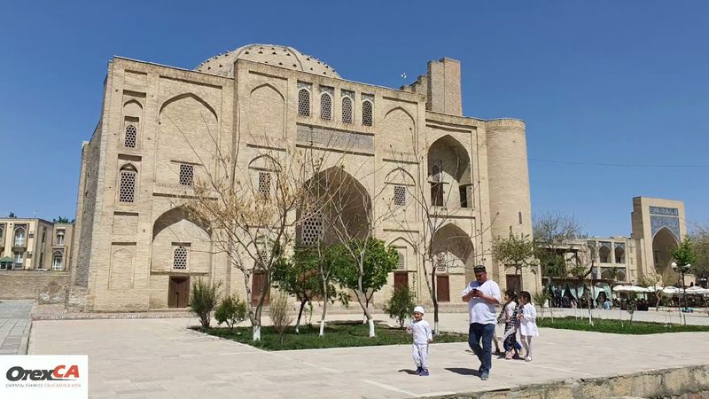 Lyabi-Hauz, Bukhara. Architectural Ensemble of old Bukhara.