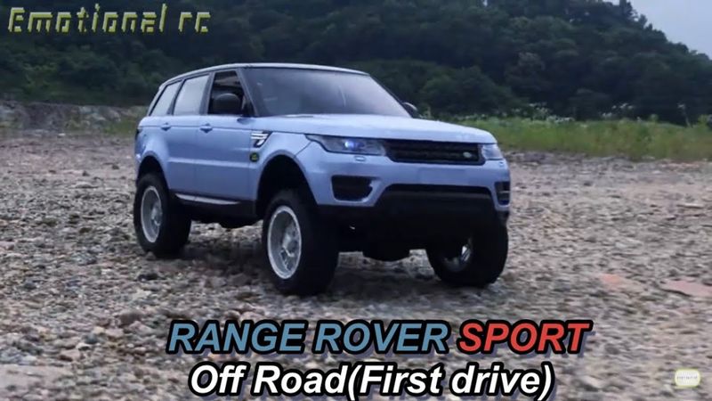 RANGE ROVER SPORT Off road Trail(First driving) 4X4 Rc car