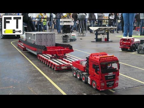 LEGO Technic and Scale Models at LEGO Exhibition Bricking Bavaria 2021 at Friedrichshafen