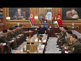 Kim Jong-un holds ceremony to welcome North Korean soldiers home from fighting for Russia