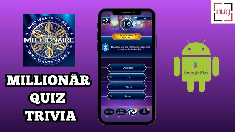 Millionär Quiz Trivia | [Android] | Quiz zum Mitraten | Gameplay/Playalong #02 | [DE/Deutsch]