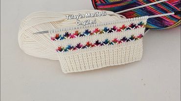 رنگارنگ 🧶 الگوی بافتنی آسان برای جلیقه، ژاکت کش باف پشمی، شال، ژاکت