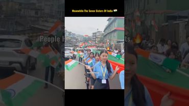 7 Sisters Of India 🇮🇳🔥 #northeastindia #shorts