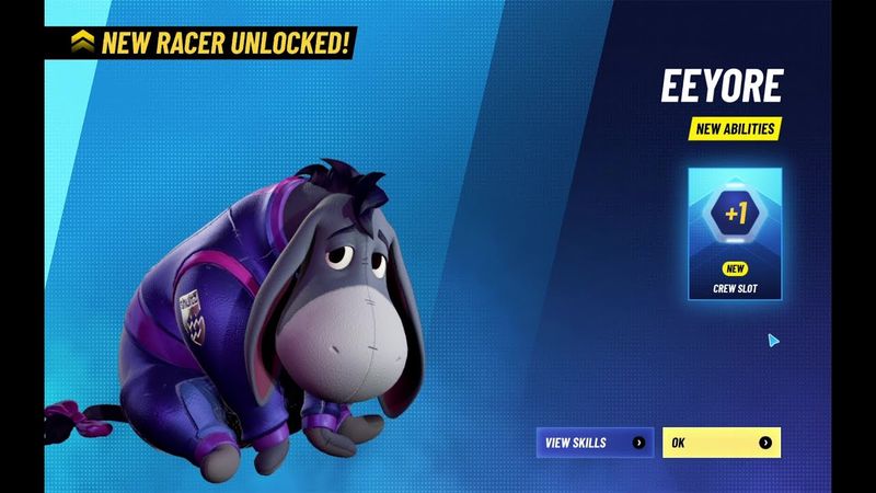 Disney Speedstorm: New Racer Unlocked: Eeyore