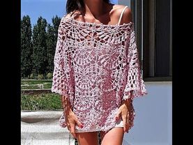 ☀️"Soleil"☀️Bellissima Tunica Ad uncinetto (seconda parte)