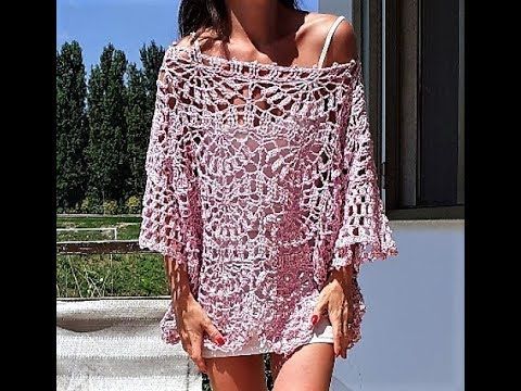 ☀️"Soleil"☀️Bellissima Tunica Ad uncinetto (seconda parte)