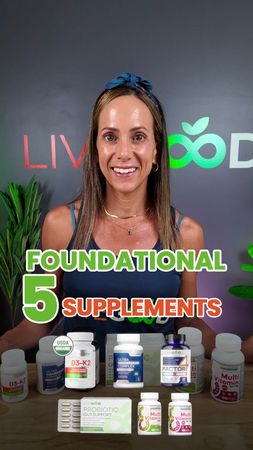 THE FOUNDATIONAL FIVE! 🔑 Your Daily Non-Negotiables for Better Health...