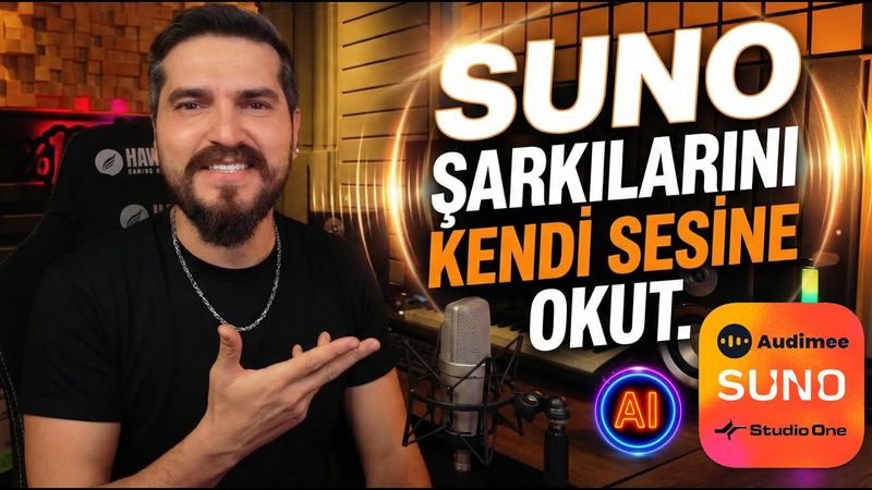 SUNO ŞARKILARINI KENDİ SESİNLE OKUT! (Adım Adım Rehber)