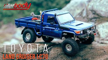 New Verion - Killerbody Toyota Land Cruiser LC70 1/10 Hard Body - Upgrade Accessory #1