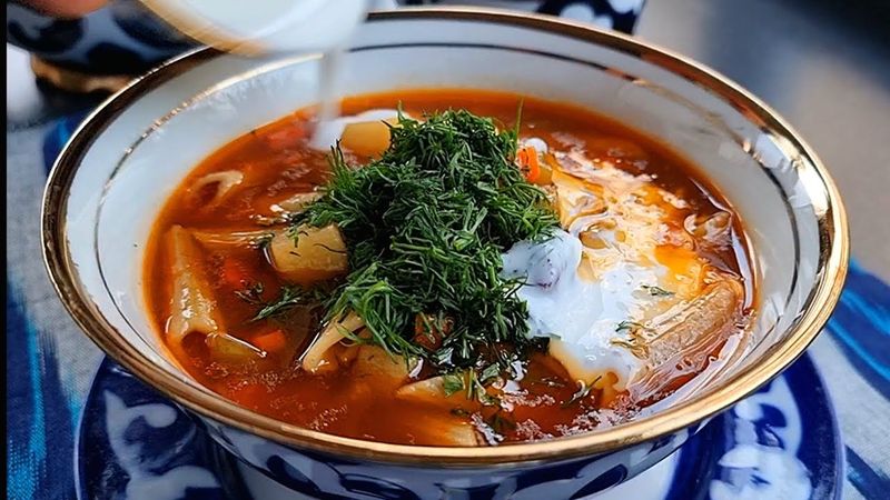 Когда не знаю что приготовить на Ужин. Это блюдо меня всегда выручает Узбекский Суп с Макаронами