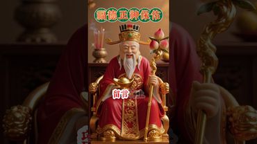 福德正神點名你！留言寫上「福德正神賜財運」，八月必旺 ！#福德正神 #財運旺旺 #接橫財 #招財進寶