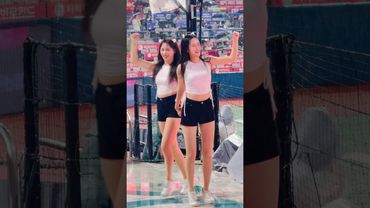 우중 응원 수고하셨어요 ☔️ #이서윤 #이서윤치어리더#김한슬 #김한슬치어리더#ktwiz#kt위즈 #kt위즈치어리더