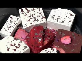 Red Dyed & Plain Jane Freshies with Confetti