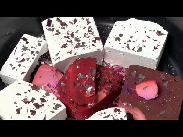 Red Dyed & Plain Jane Freshies with Confetti