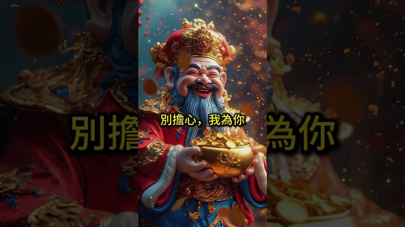 【財神開財門 財運自然來】接了，轉發，好運來！#生肖 #財運  #風水 #命理