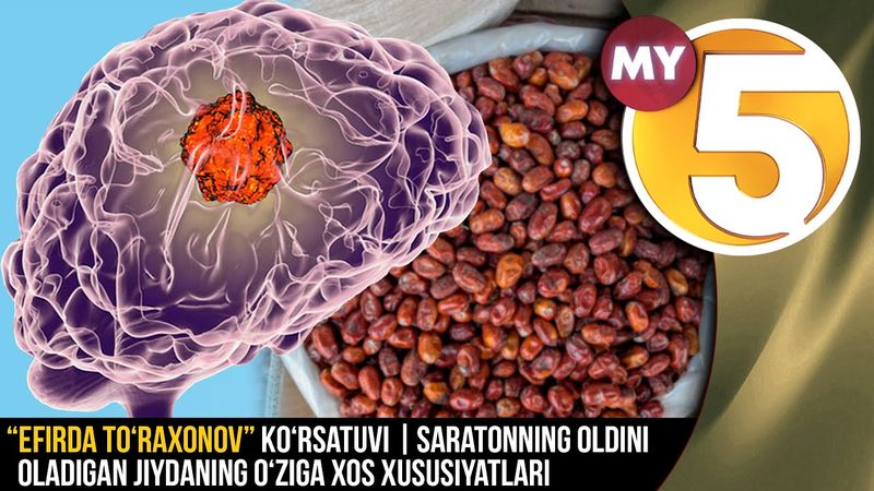 “Efirda To‘raxonov” ko'rsatuvi | Saratonning oldini oladigan jiydaning o‘ziga xos xususiyatlari