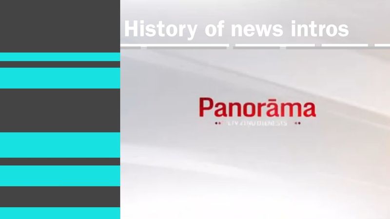 History of news intros - LTV Panorāma