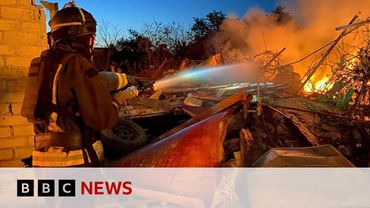 Russia launches 'massive' attack on Ukraine’s Dnipropetrovsk region | BBC News