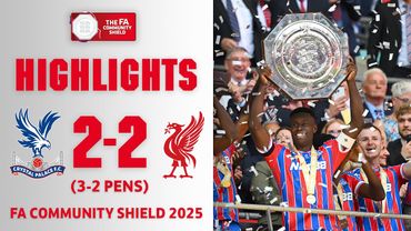 Crystal Palace Wembley Glory! | Crystal Palace 2-2 (3-2 Pens) Liverpool | FA Community Shield 2025