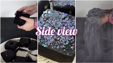 Black dyed gym chalk 🖤 SV 🖤 Smoky dust 🌪🌪🌪