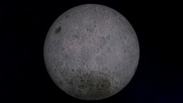 Бесплатный Футаж Луна В Космосе 4К версия 03