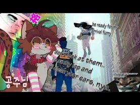 Femboy Catboy Gently Massages Your Ears & Cuddles You to Sleep~ [FURRY FEMBOY ASMR] M4M | NoTalking