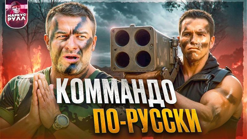 КОММАНДО ПО-РУССКИ! ДЕНЬ Д ТРЕШ ОБЗОР #трешобзор #обзор
