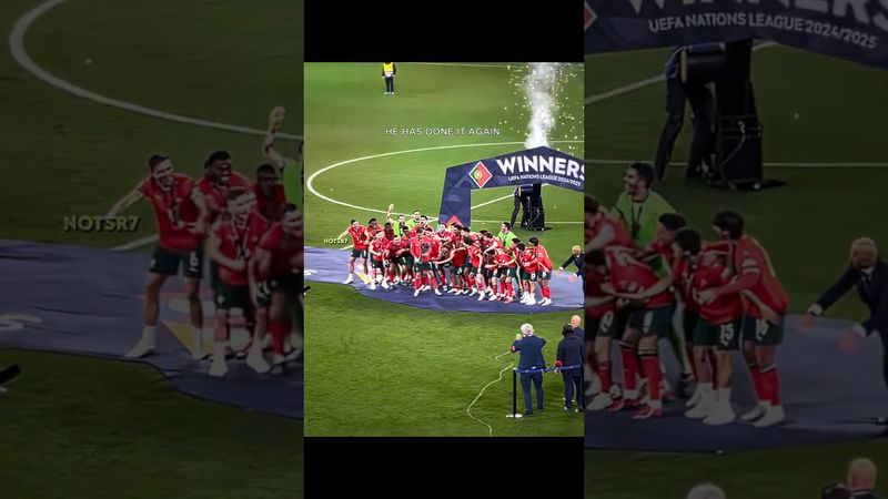 Ronaldo's Portugal Wins the 2025 Nations League 🐐🏆