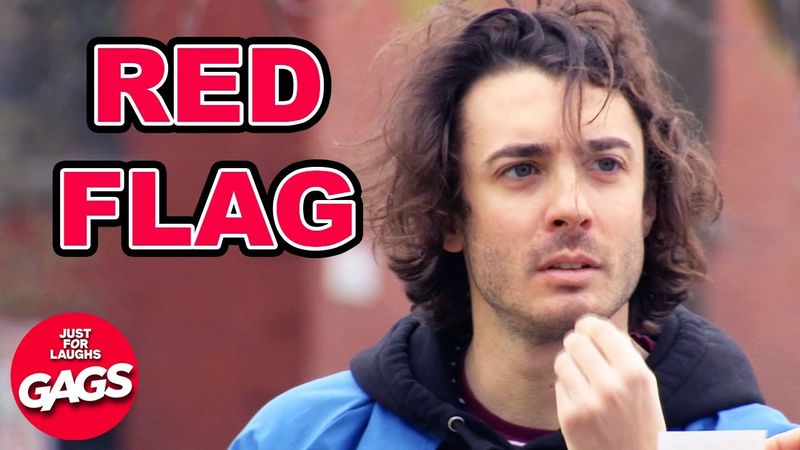 He's A Walking Red Flag 🚩 | Just For Laughs Gags