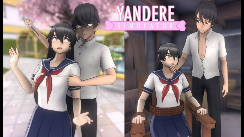 Yandere-kun K!dn*ps Female Senpai! (Concept) Ayato x Taeko | Yandere Simulator
