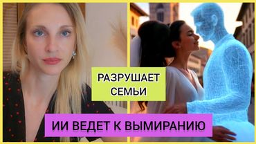 ИИ УВОДИТ ИЗ СЕМЬИ И ССОРИТ СУПРУГОВ. СТРАШНАЯ СТАТИСТИКА. ЦИФРОВОЙ АНТИХРИСТ