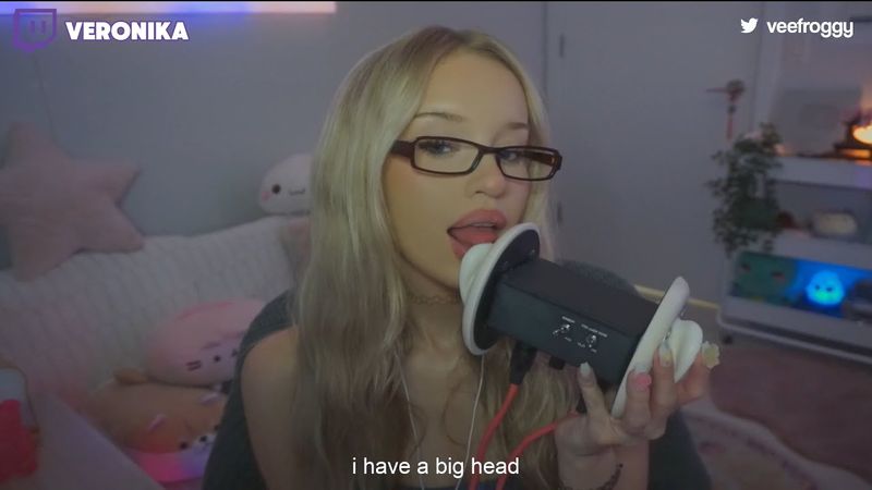 ASMR | Streamer University teacher Veronika helps you relax