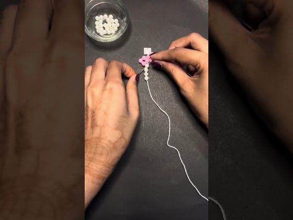 easy tutorial of beaded bracelet