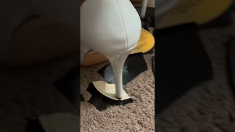 Crushed Record in Heels Aftermath, Thought She was Posing For Photos