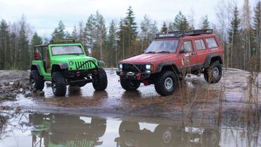 RC Jeep Wrangler JK Cherokee XJ scale crawler OFFROAD Adventure