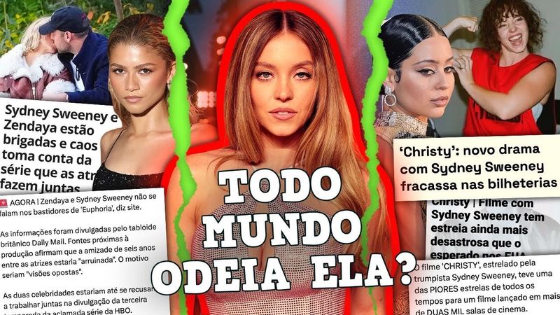 ZENDAYA, ALEXA DEMIE E O MUNDO vs SYDNEY SWEENEY: A TRETA EM EUPHORIA…