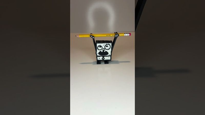 3D Printed Doodlebob pen holder