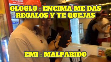 GLOGLO LE BROMEA A EMIKUKIS POR SUS REGALOS