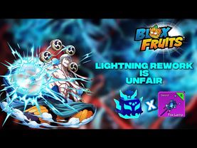 BOUNTY HUNTING WITH *NEW* LIGHTNING REWORK In Blox Fruits! (Insane Damage + Crazy Combos)