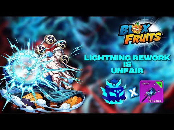 BOUNTY HUNTING WITH *NEW* LIGHTNING REWORK In Blox Fruits! (Insane Damage + Crazy Combos)