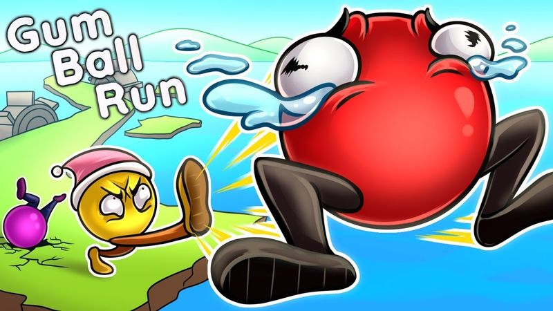 ОБГОНИ ЭТОГО ГАДА, И ПОЛУЧИШЬ НАГРАДУ :D Gum Ball Run