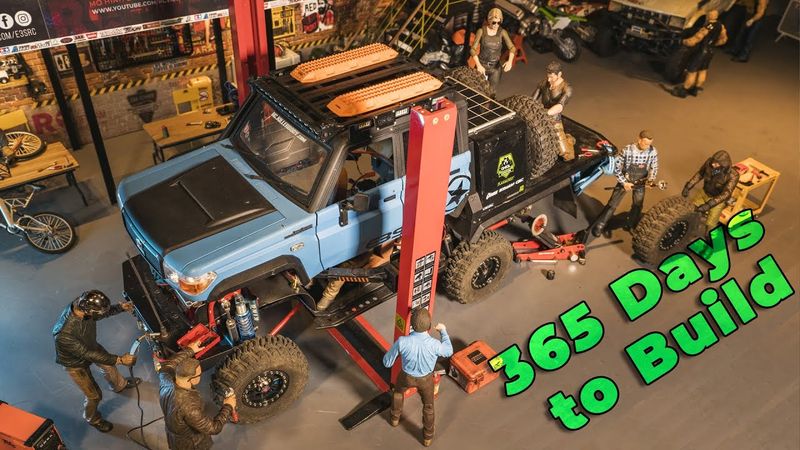 How To Build Rc Crawler: Toyota Land Cruiser 79 6x6 Rc Car | Homemade