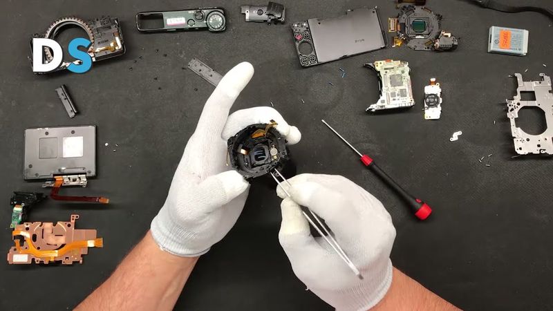 How to repair Canon camera PowerShot G7X - Water inside the lens