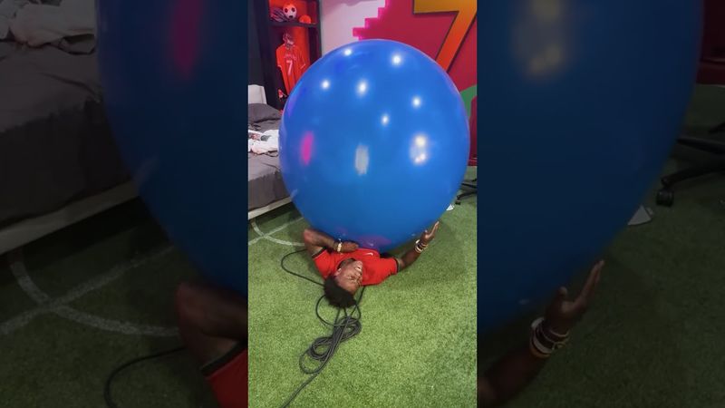 Human Balloon Challenge🎈