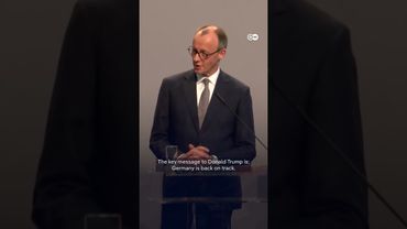 'Germany is back on track': Chancellor-in-waiting Merz's message for Trump | DW News